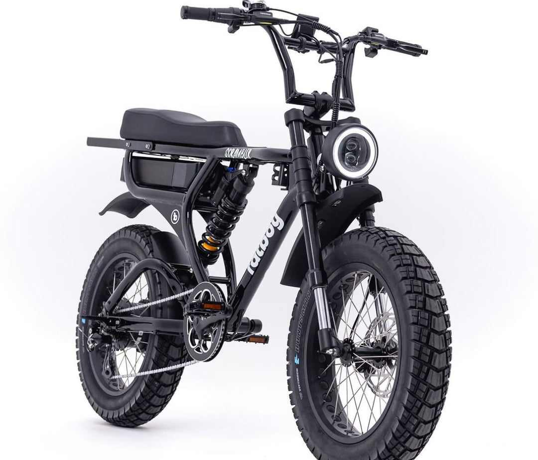 FATBOY SCRAMBLER V2 - GLOSS BLACK