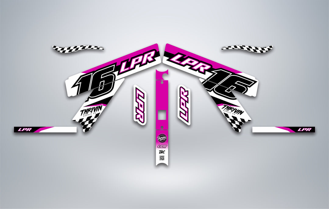 LPR Graphics Kit - Pink Punk