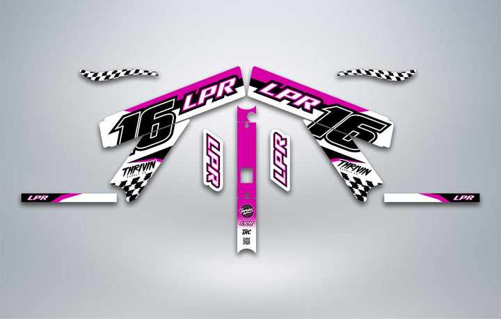 LPR Graphics Kit - Pink Punk