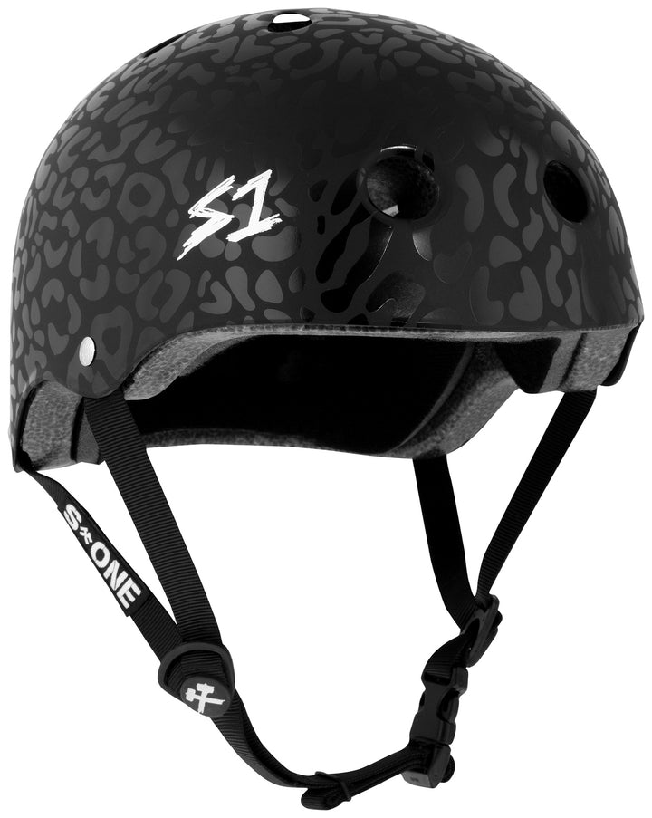 S1 Lifer Helmet - Black Leopard