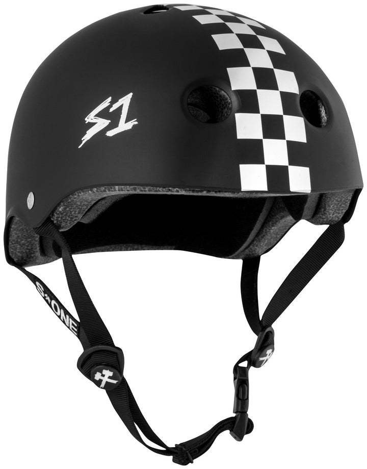 S1 Lifer Helmet - Black & White Checkers