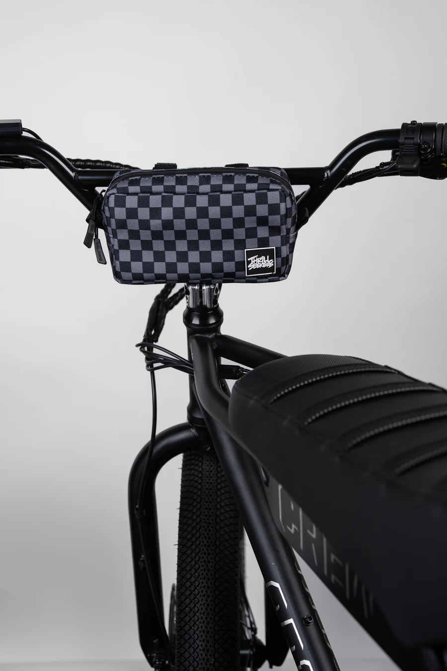 Thrill Seekers Bar Bag - CHARCOAL CHEX