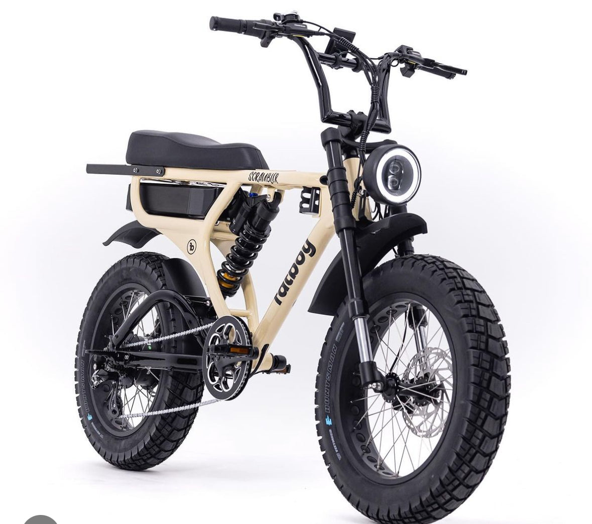 FATBOY SCRAMBLER V2 Fat Wheel E Bike DESERT SAND