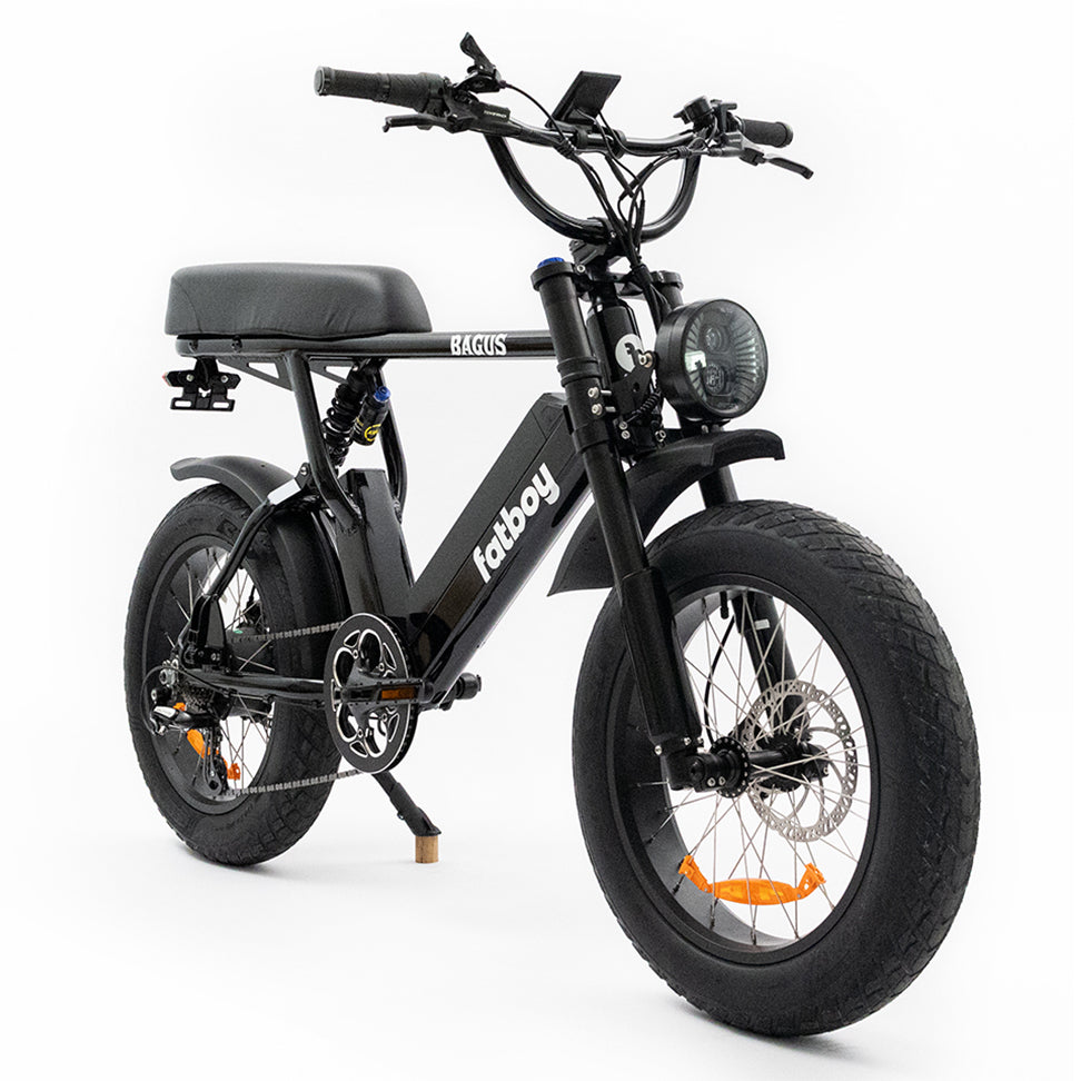 FATBOY BAGUS V2 Fat Wheel E bike GLOSS BLACK