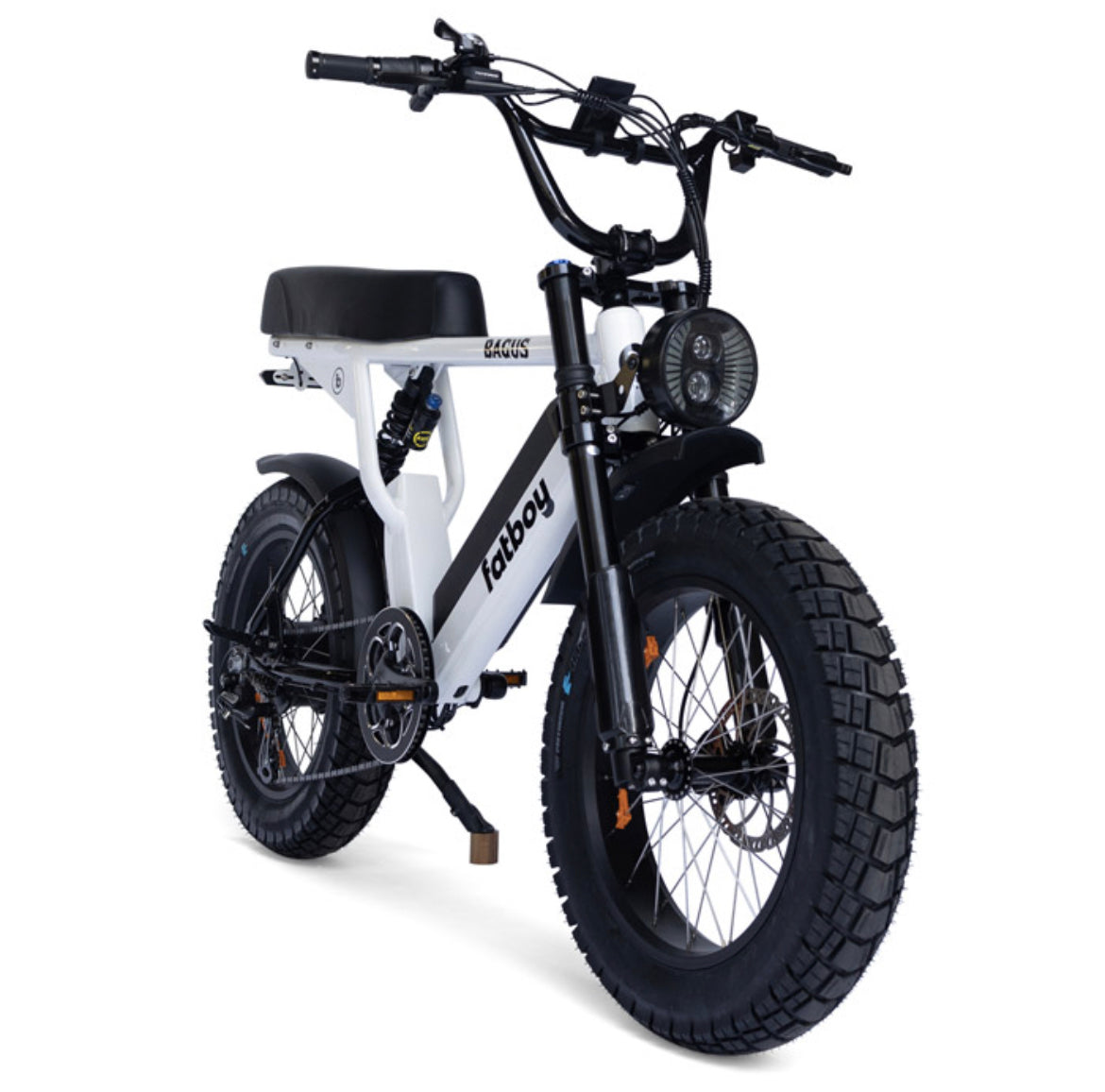 FATBOY BAGUS V2 Fat Wheel E bike WHITE NOISE