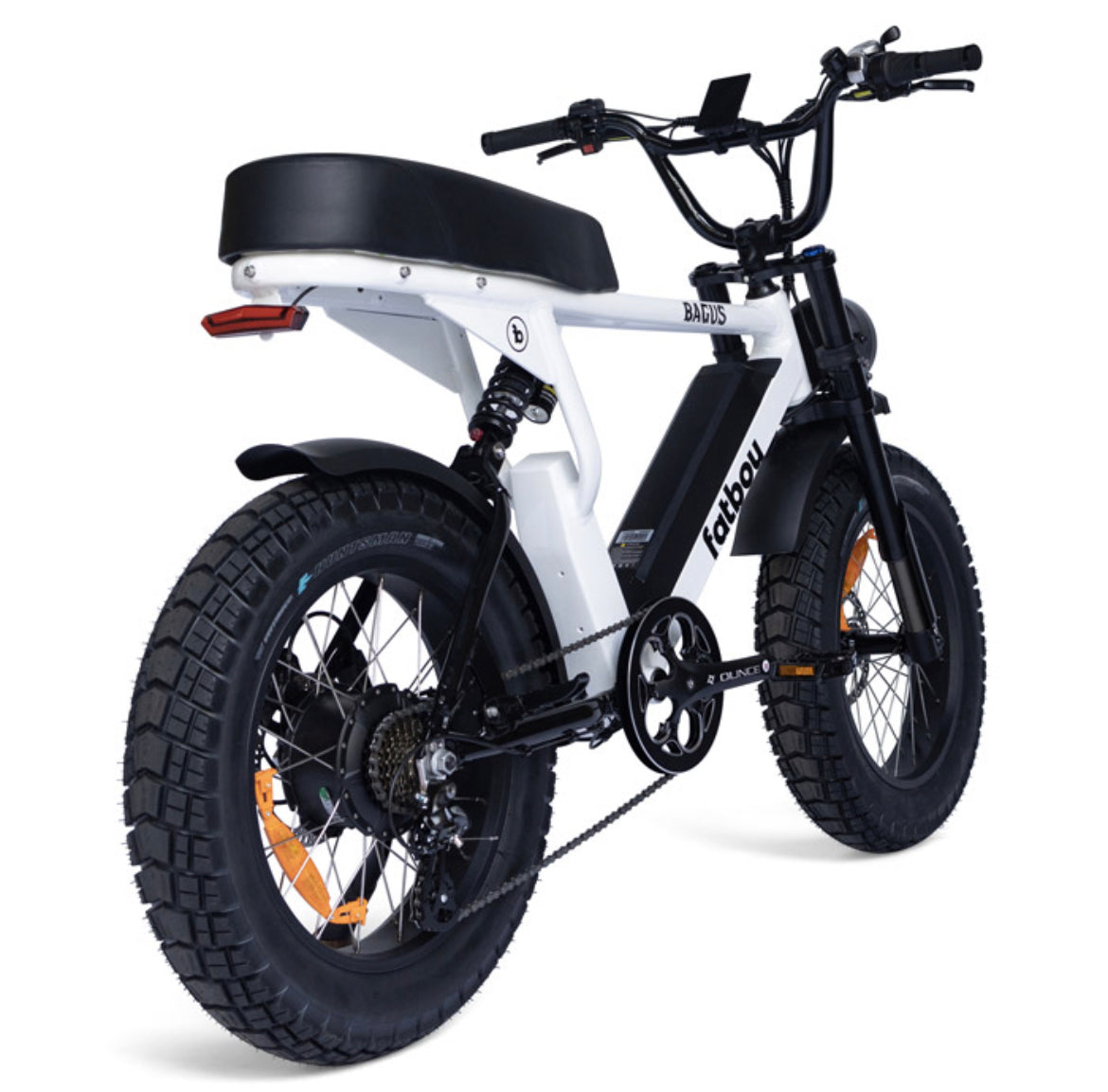 FATBOY BAGUS V2 Fat Wheel E bike WHITE NOISE