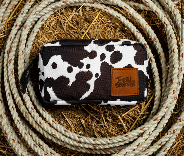Thrill Seekers Bar Bag - LIMITED EDITION Cow Print