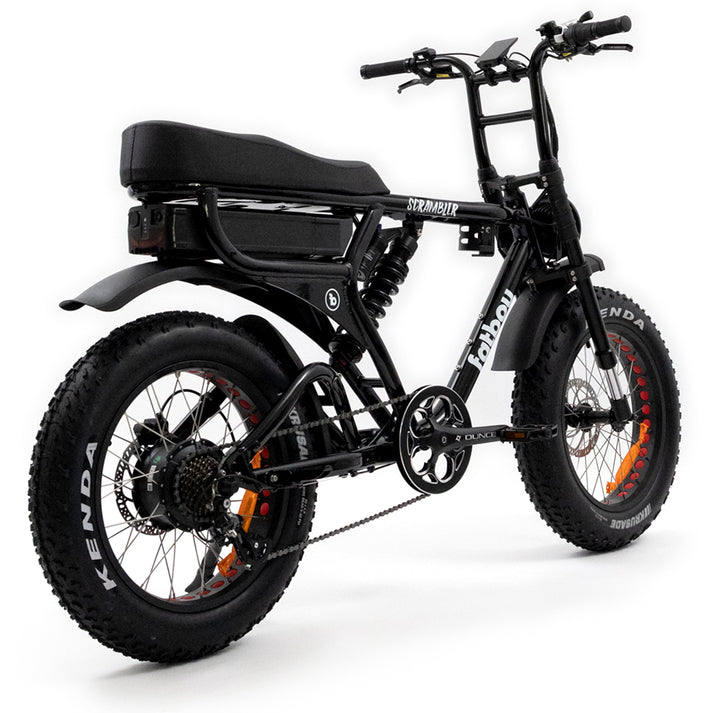 The Scrambler Fatboy Electric Bike - GlossBlackScrambler2