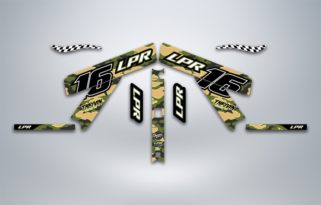 LPR Graphics Kit - LIMITED EDITION CAMO ATTACK
